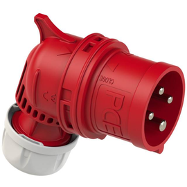 7414-6 PC-Electric CEE-Phasenwender Winkelstecker 16A 4p 6h IP44 TWIST Produktbild front M