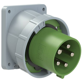 745-2 PC-Electric CEE-Anbaugerätestecker schräg 125A 5p 2h IP67 POWER TWIST Produktbild front M