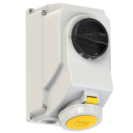 75152-4 PC-Electric CEE-Steckdose abschaltbar 16A 5p 4h IP66/IP67 Produktbild front M