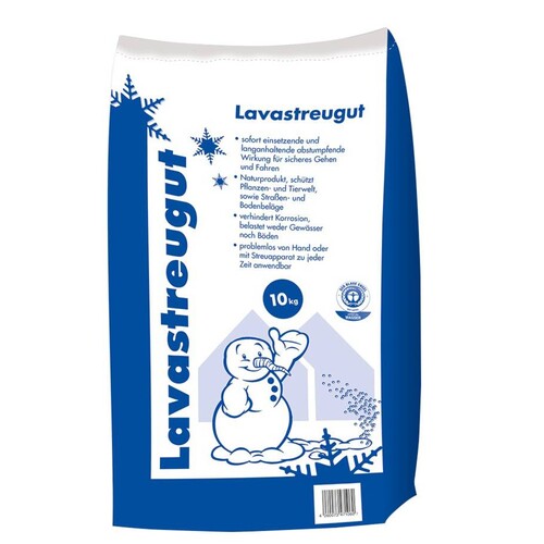 140388 Cimco Winterstreu Lava 10 kg Sack Produktbild Front View L