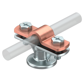 5412706 Obo 113 B-Z16 Stangenhalter 16mm Zinkdruckguss verzinkt Produktbild front M