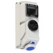78142-9 PC-Electric CEE-Steckdose abschaltbar DIN 16A 4p 9h IP66/IP67 Produktbild