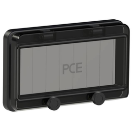 900608s PC-Electric Klappfenster 8TE IP66/IP67 (schwarz) Produktbild front M