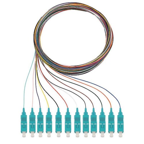 228040502 Rutenbeck Pigtails, 12xSC, OM3, 2m Produktbild Front View L