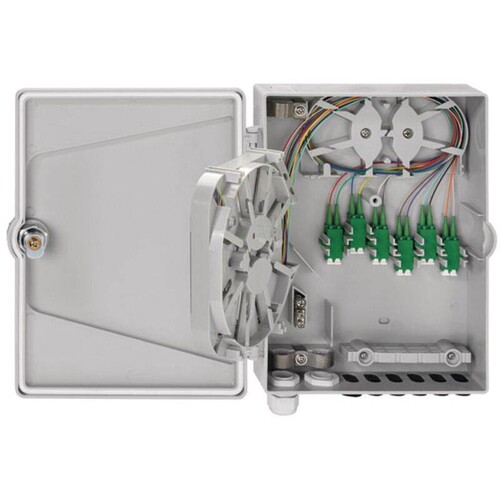 228100412 Rutenbeck APL Hausanschlussbox, Aufputz, abschließbar Produktbild Front View L