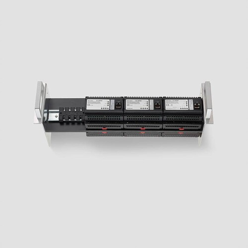 210008467-00 Siedle ZGE 603-0 Zubehör Geräteeinschub Produktbild Front View L
