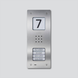 210009119-00 Siedle CAU 850-4-0 E Audio- Türstation Siedle Compact Unterputz Produktbild