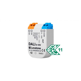 92010129 Lunatone DALI 1-10V Interface analog galv. getrennt Betriebsgerät DALI Produktbild