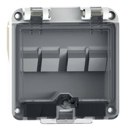 92095652 Bals Betätigungsklappe 4 Module (581276) Ral7035 IP54 für Datenmodule R Produktbild front M