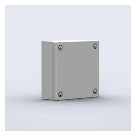 92096008 Eldon SSTB151508 Klemmenkasten, 150x150x80 Edelstahl AISI304L, IP66, IK Produktbild front M