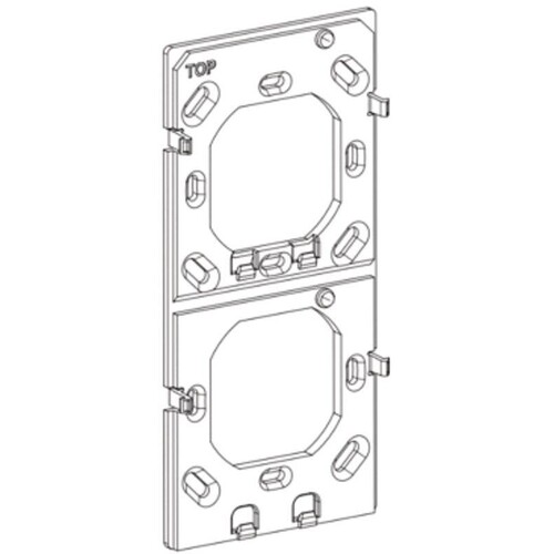 9070822 Theben Zur Montage von zwei iON Tastsensoren Produktbild Front View L