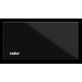 510-81001 Niko Ersatznamensschild + Demontagewerkzeug, für 2 drahtige Video Produktbild front M