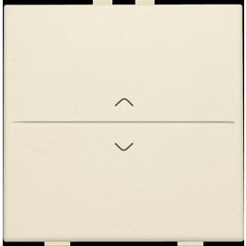 100-00004 Niko Einfache Taste mit Pfeilen ¿nach oben¿ und ¿nach unten¿ fü Produktbild front M