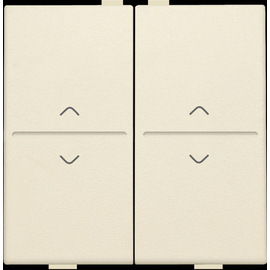 100-00010 Niko Zweifache Taste mit Pfeilen ¿nach oben¿ und ¿nach unten¿ fü Produktbild front M