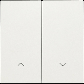 101-31006 Niko Abdeckung für elektronischen Doppel Rollladenschalter Produktbild front M