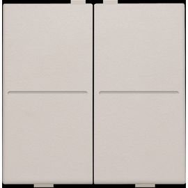 102-00007 Niko Doppeltaste für drahtlosen Schalter oder Taster mit 4 B Produktbild front M