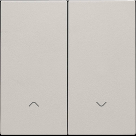 102-31006 Niko Abdeckung für elektronischen Doppel Rollladenschalter Produktbild front M