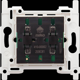 410-00002 Niko Sockel für drahtlosen Schalter mit 4 Bedientasten Produktbild front M