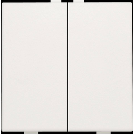 101-51002 Niko Zweifach Taster für Niko Home Control, white Produktbild front M