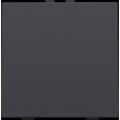 122-51001 Niko Einfach Taster für Niko Home Control, anthracite coated Produktbild front S