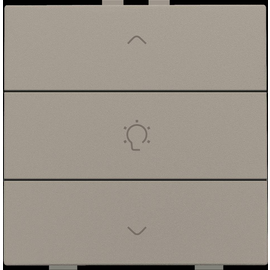 123-51043 Niko Einfach Dimmersteuerung für Niko Home Control, bronze coated Produktbild front M