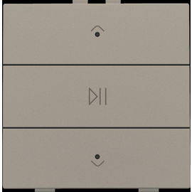 123-52073 Niko Einfach Audiosteuerung mit LEDs für Niko Home Control, bronze  Produktbild