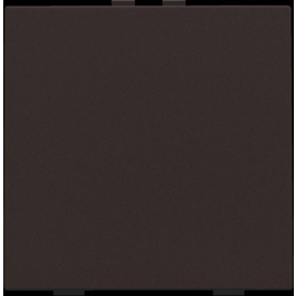 124-51001 Niko Einfach Taster für Niko Home Control, dark brown coated Produktbild front M