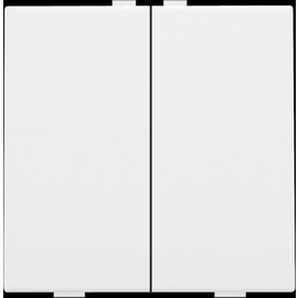 154-51002 Niko Zweifach Taster für Niko Home Control, white coated Produktbild front M