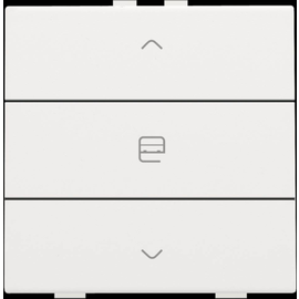 154-51033 Niko Einfach Motorsteuertaster für Niko Home Control, white coated Produktbild front M
