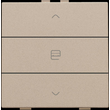 157-51033 Niko Einfach Motorsteuertaster für Niko Home Control, champagne coated Produktbild front S