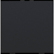 161-51001 Niko Einfach Taster für Niko Home Control, black coated Produktbild front S