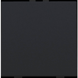 161-51001 Niko Einfach Taster für Niko Home Control, black coated Produktbild front M