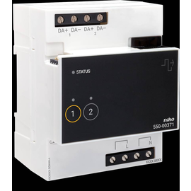 550-00371 Niko DALI 2 Broadcast Modul, 2 Kanäle Produktbild front M