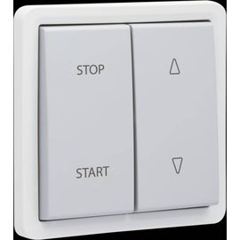 700-35905 Niko Spritzwassergeschützter Rolllädenschalter 10 AX/250 Vac, mechan Produktbild front M