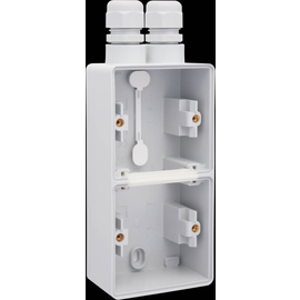 700-84252 Niko Spritzwassergeschützte, vertikale Doppel Aufputzdose mit einer Produktbild front M