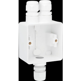 701-84162 Niko Spritzwassergeschützte Aufputzdose mit einer zweifacher Kabele Produktbild front M