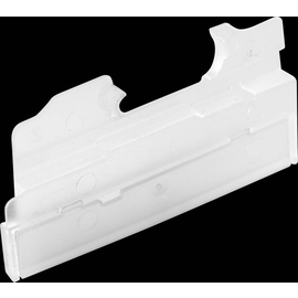 170-00096 Niko Transparenter Labelhalter zur Beschriftung der Einbaufunktionen Produktbild front M