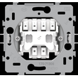 170-71305 Niko Sockel für einen zweipoligen Schalter, zweipoligen Bedie Produktbild front S