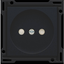 161-66501 Niko Abdeckung für Steckdose ohne Erdung, mit integriertem erhöhten Produktbild front M