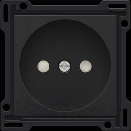 200-66501 Niko Abdeckung für Steckdose ohne Erdung, mit integriertem erhöhten Produktbild front M