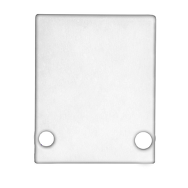 114828 Isoled Endkappe EC89W Aluminium weiß Produktbild