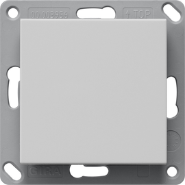 2421015 Gira EnOcean Funk Wandsender 1f System 55 Grau m Produktbild front M