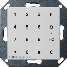 2605015 Gira Gira Keyless In Codetastatur System 55 Grau m Produktbild