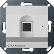 2617015 Gira Gira Keyless In Fingerprint-Leseeinheit System 55 Grau m Produktbild front S