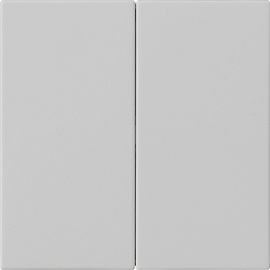 5362015 Gira S3000 Bedienaufs. 2f System 55 Grau m Produktbild front M