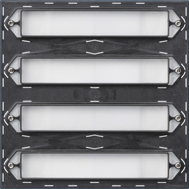 855100 Gira Ruftastenmodul o.Frontpl. System 106 Produktbild front M