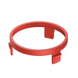 6121052 Obo BRK FR rot Farbring SIGNA rot RAL3000 VPE 10 50x50x15 Polycarbona Produktbild front M