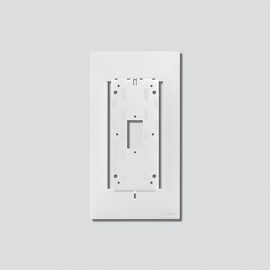210008889-00 Siedle HT/NB 800-0 W Nachrüstblende Haustelefon Produktbild front M