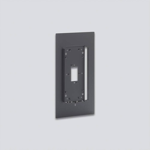 210008890-00 Siedle HT/NB 800-0 S Nachrüstblende Haustelefon Produktbild Front View L