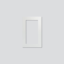 210010250-00 Siedle VA/NB 611-2/1-0 W Nachrüstblende Vario Produktbild front M